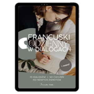 Francuski Codzienny w dialogach | Zeszyt ćwiczeń z audio | e-book