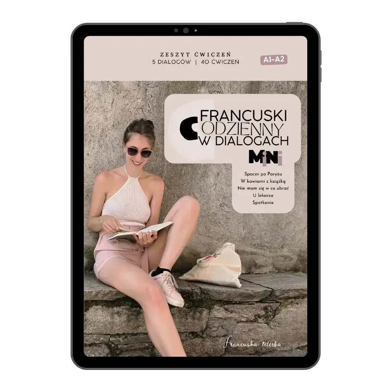FRANCUSKI CODZIENNY MINI ZESZYT A1-A2 zeszyt ćwiczeń z dialogami