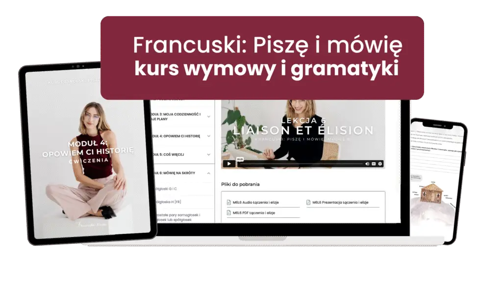 zapisy kurs wymowy i gramatyki francuskiej