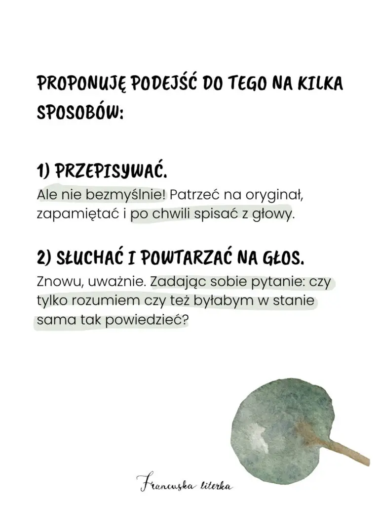 nauka języka przez zdania jak1