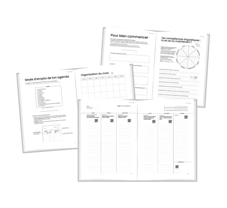 planer w srodku kilka stron grafika