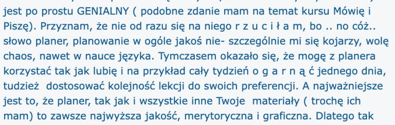 opinia Kasia o fpim i planerze
